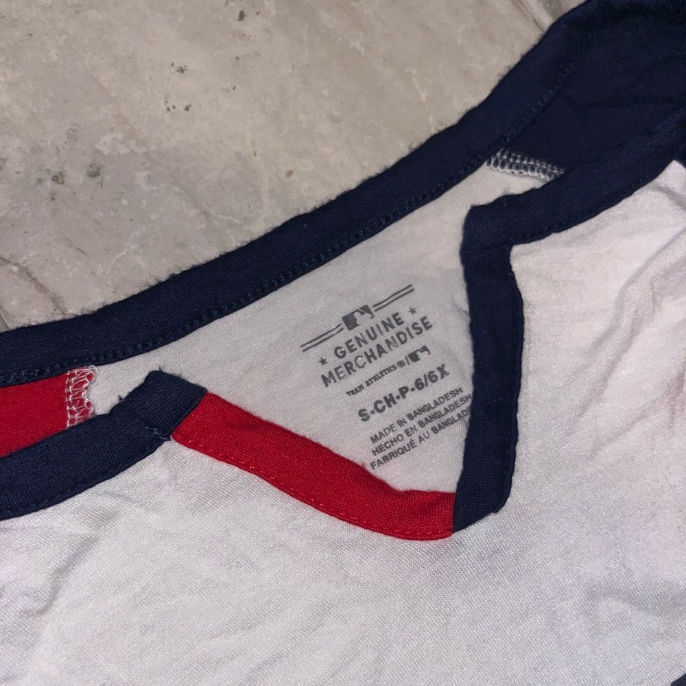 Genuine Merchandise Red Sox Short Sleeve Tee - Red, White, Blue - Picture 2 of 2